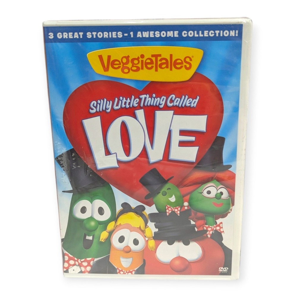 VeggieTales Silly Little Thing Called Love DVD 3 Story Collection Big Idea NEW